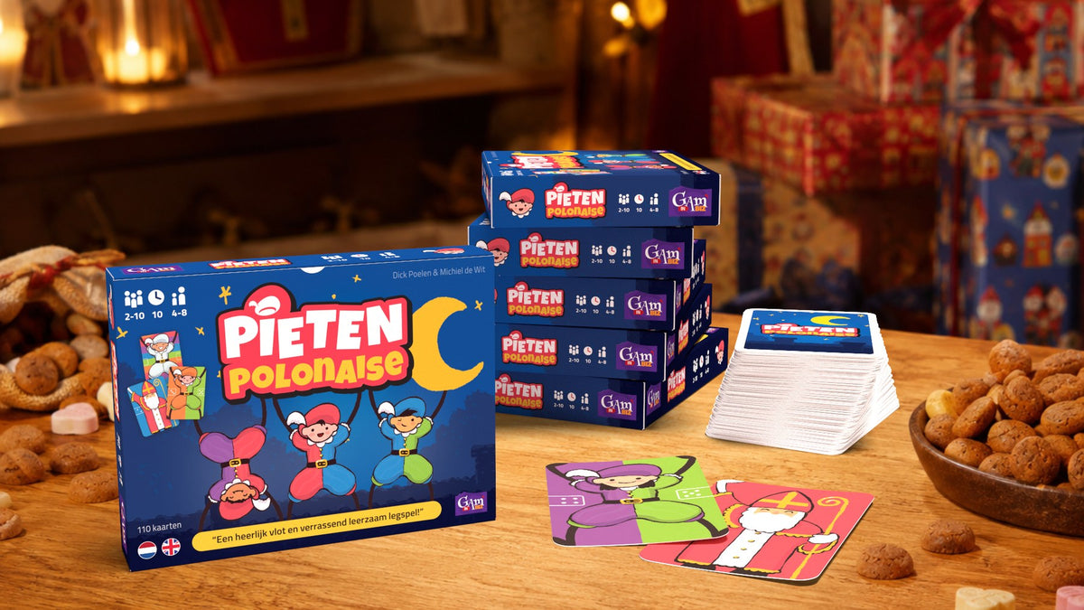 Pietenpolonaise tussen de pepernoten en cadeautjes op pakjesavond