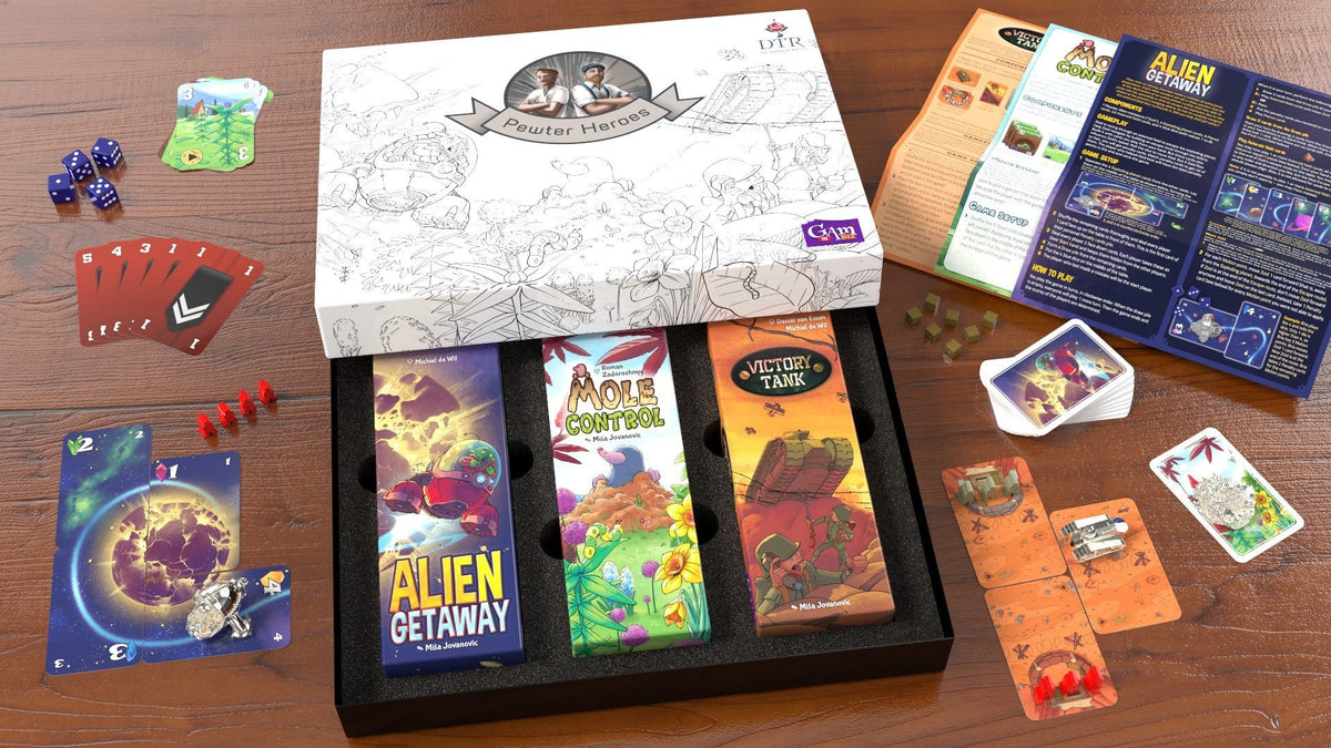 Pewter Heroes Trilogy Collector's Edition