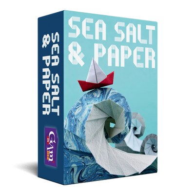 Doos van het spel Sea Salt & Paper